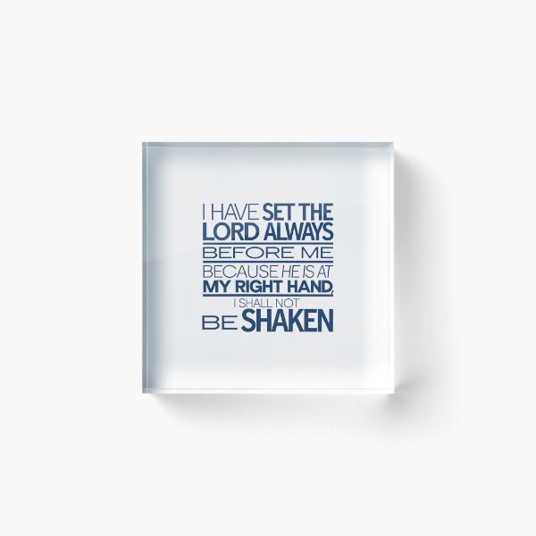 Item preview, Psalms 16:8 designed and sold by Gentle40Winks.