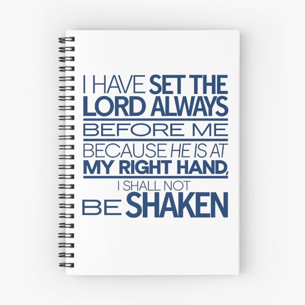 Item preview, Psalms 16:8 designed and sold by Gentle40Winks.