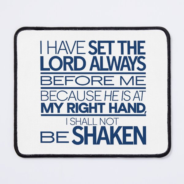 Item preview, Psalms 16:8 designed and sold by Gentle40Winks.