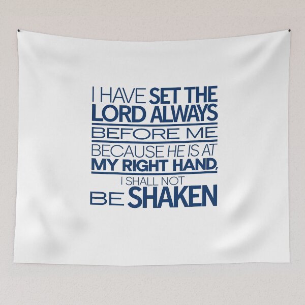 Item preview, Psalms 16:8 designed and sold by Gentle40Winks.