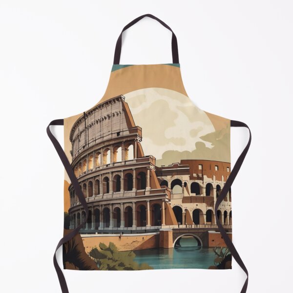 Item preview, 001 Vintage Colosseum, Italy Poster Design designed and sold by Alexis Art Collection.