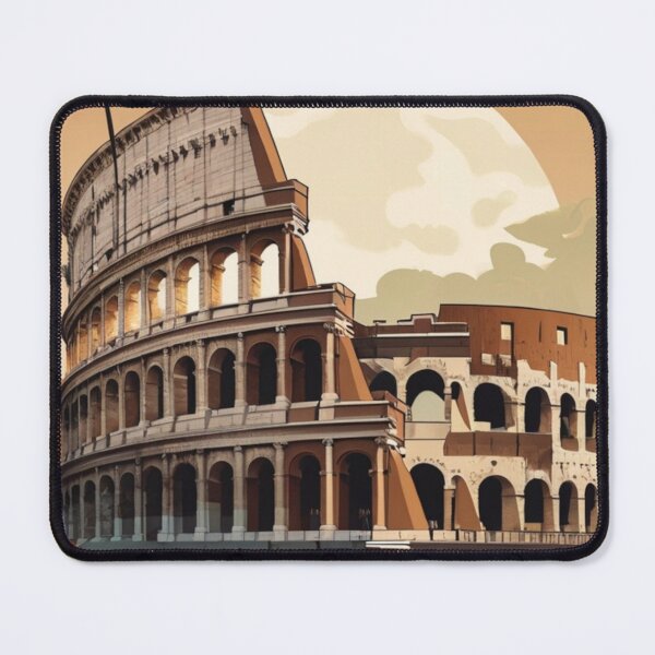 Item preview, 001 Vintage Colosseum, Italy Poster Design designed and sold by Alexis Art Collection.