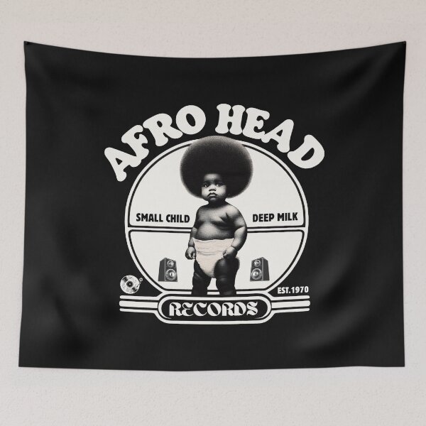 Item preview, Afro Head Records 70s designed and sold by Palati-Watt.