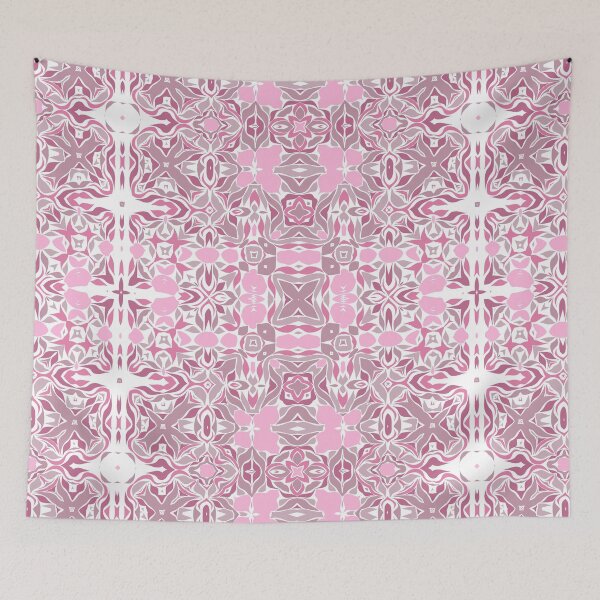 Item preview,  Pink Symmetrical Kaleidoscope 5 designed and sold by AneissPiaf.