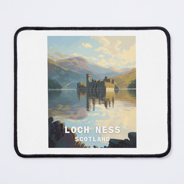 Item preview, Loch Ness lustration designed and sold by kbracey-meraki.
