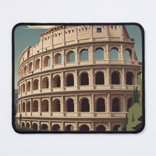 Item preview, 003 Vintage Colosseum, Italy Poster Design designed and sold by Alexis Art Collection.