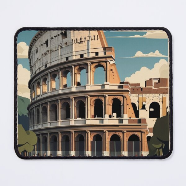 Item preview, 004 Vintage Colosseum, Italy Poster Design designed and sold by Alexis Art Collection.