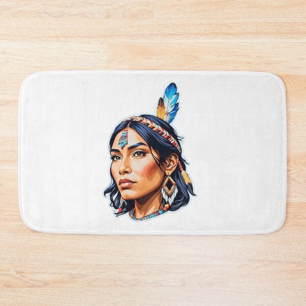 Item preview,  Native American Indian Lady  designed and sold by Bunmigraphics .