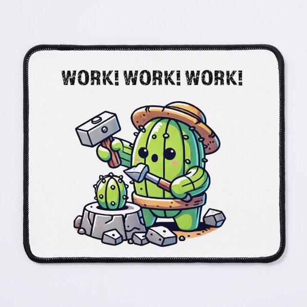 Item preview, Hard Hat Cactus: Work, Work, Work! designed and sold by PiNGGoGoRi.