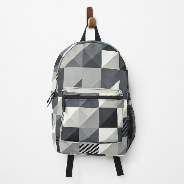 Item preview, Gray and white geometric pattern designed and sold by DesignMosStudio.