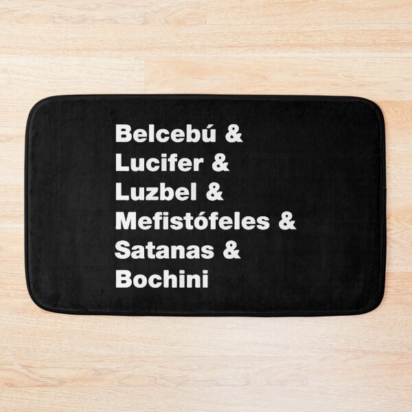 Item preview, Belcebú & Lucifer & Luzbel & Mefistófeles & Satanás & Bochini designed and sold by remerasnerdas.