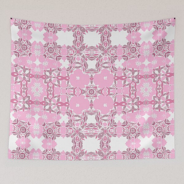 Item preview,  Pink Symmetrical Kaleidoscope 6 designed and sold by AneissPiaf.