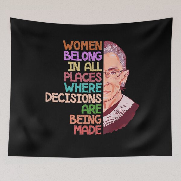 Item preview, Women Belong in All Places Where Decisions are Being Made designed and sold by SHOPATOR.