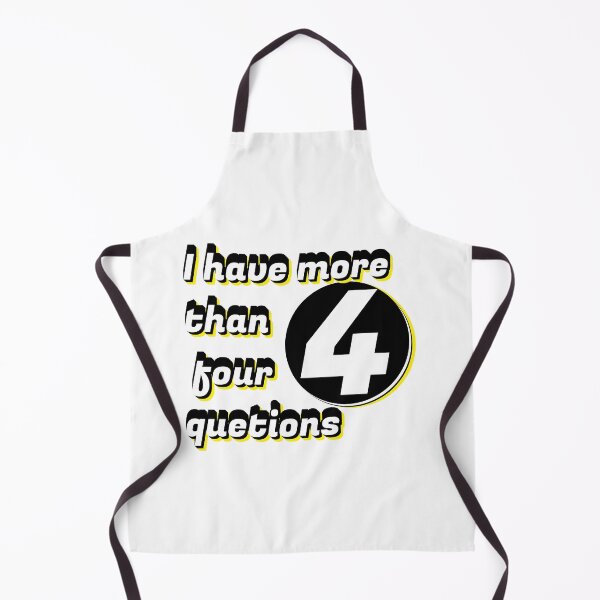 Item preview, I Have More Than Four Questions designed and sold by ArtsyExplorer.