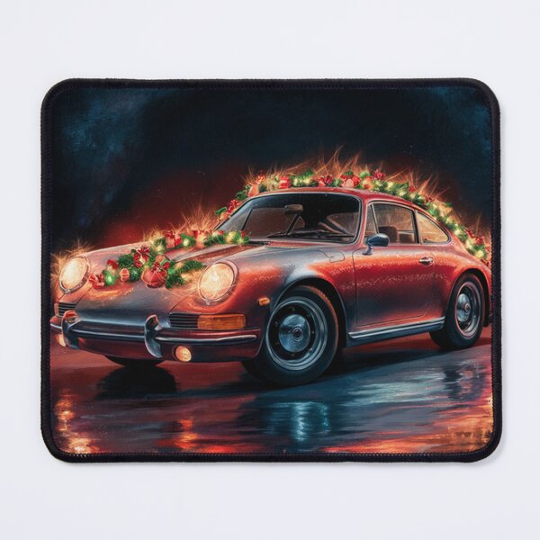Item preview, Red Sports Car with Christmas Lights designed and sold by Kenny8716.