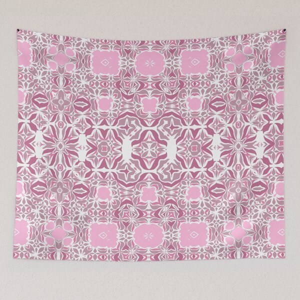 Item preview,  Pink Symmetrical Kaleidoscope 8 designed and sold by AneissPiaf.