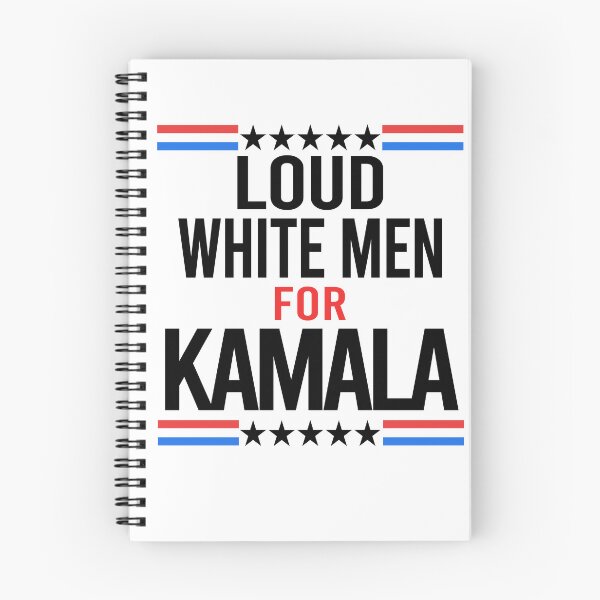Item preview, Loud White Men For Kamala designed and sold by SHOPATOR.