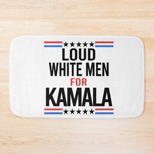 Item preview, Loud White Men For Kamala designed and sold by SHOPATOR.