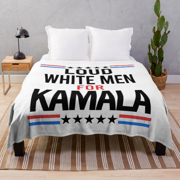 Item preview, Loud White Men For Kamala designed and sold by SHOPATOR.