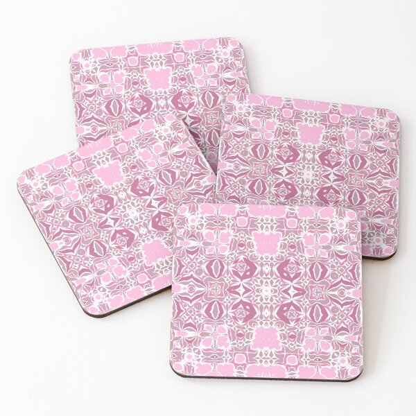 Item preview,  Pink Symmetrical Kaleidoscope 10 designed and sold by AneissPiaf.