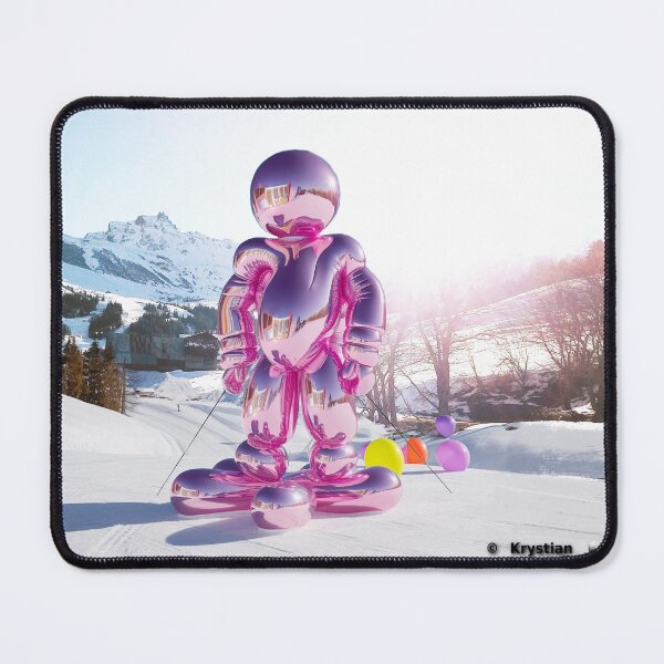 Item preview, Skier Koons in Valmorel designed and sold by Krystian Valmo.