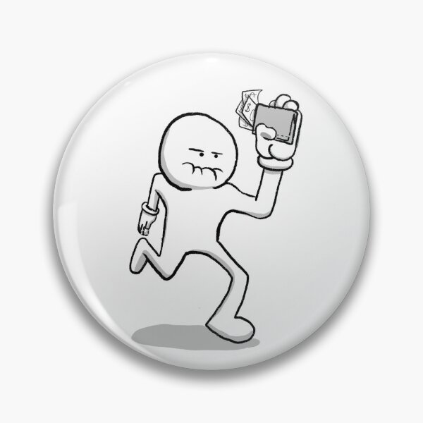 Item preview, Funny Cartoon sticker about payday  designed and sold by Xsosaboi.