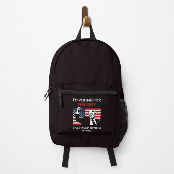 Item preview,  I'm Voting for the Guy They Keep Trying to Kill - protest graphic designed and sold by THE MARGOG.