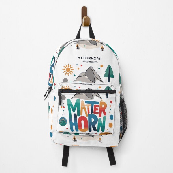 Item preview, Colorful Matterhorn Design – Nature and Adventure designed and sold by Shirts-by-JD.
