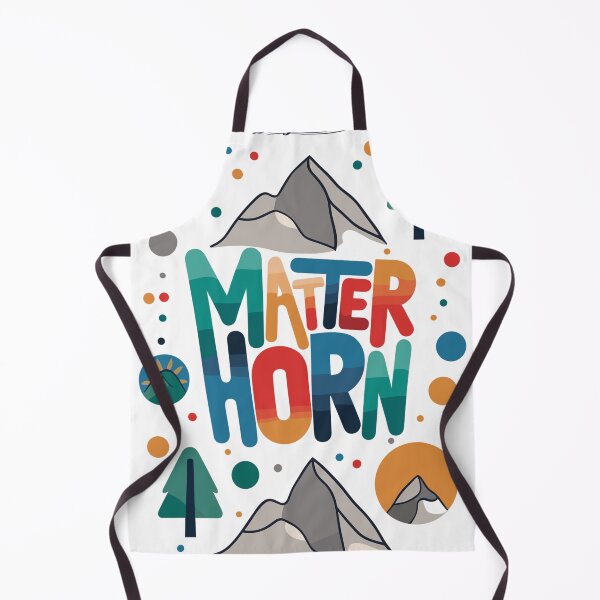 Item preview, Colorful Matterhorn Design – Nature and Adventure designed and sold by Shirts-by-JD.