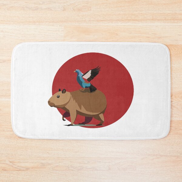 Item preview, Pigeon on Capybara designed and sold by Am9li9.