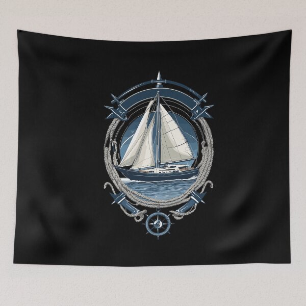 Item preview, Elegant Sailboat Adventures On The High Seas designed and sold by LuminOrb.