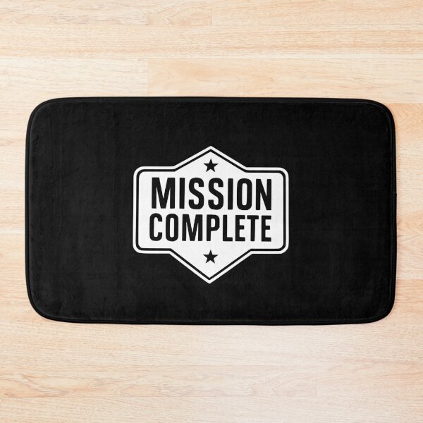 Item preview, Mission Complete designed and sold by Frank Ring.
