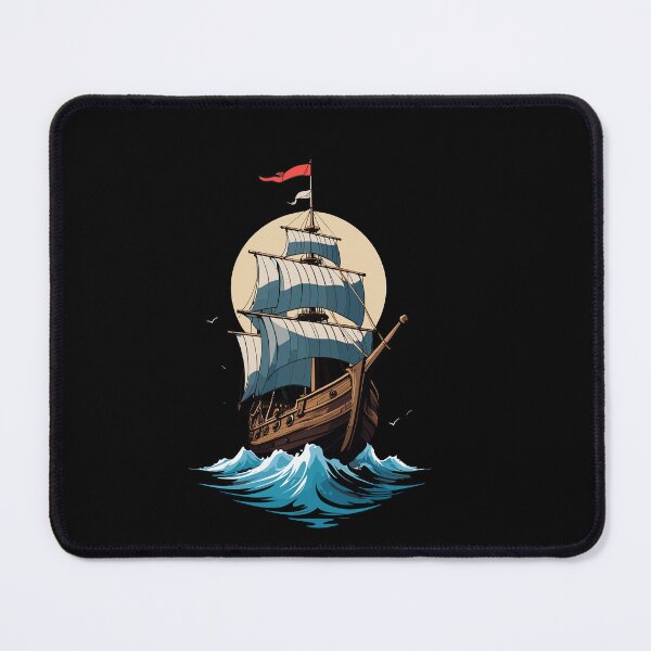 Item preview, Majestic Sailing Ship On The High Seas designed and sold by LuminOrb.