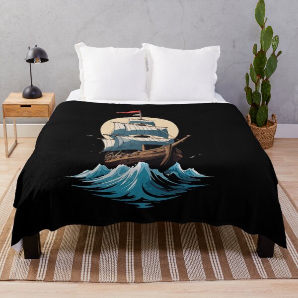 Item preview, Majestic Sailing Ship On The High Seas designed and sold by LuminOrb.