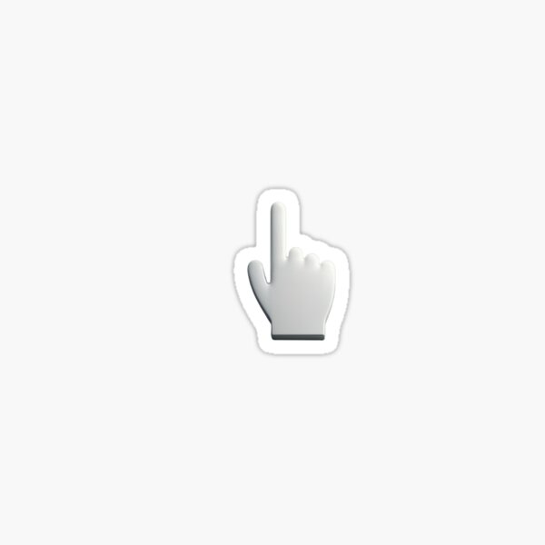 Item preview, 3D hand cursor without background designed and sold by Creative88Art.