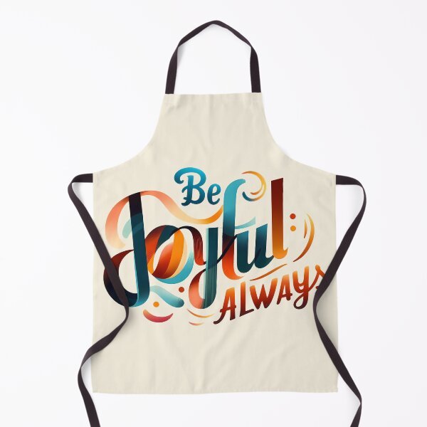 Item preview, Be Joyful Always, typography designed and sold by maxmaj.