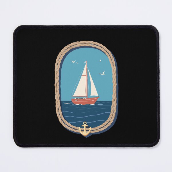 Item preview, Sailboat Freedom Maritime Adventure designed and sold by LuminOrb.