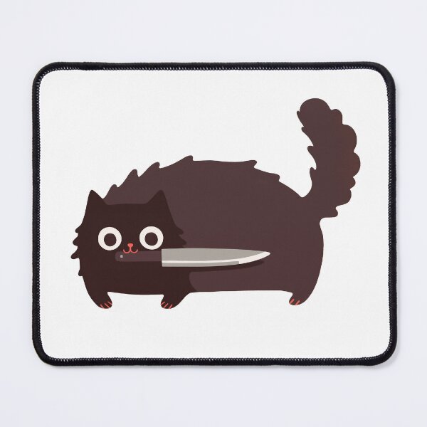 Item preview, Danger Kitty, Black Knife Kitten designed and sold by xiao xuans.