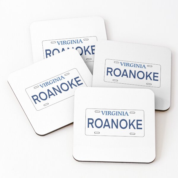 Item preview, Roanoke Virginia License Plate designed and sold by delmarvastickers.