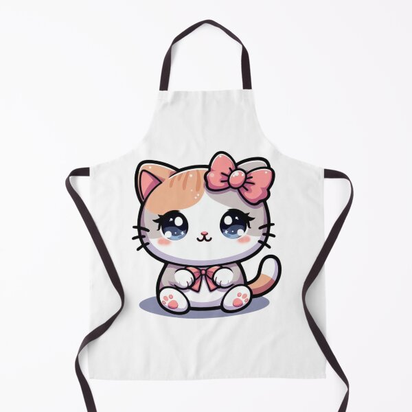 Item preview, Aesthetic kitten with pink bow designed and sold by Ajoras-99.
