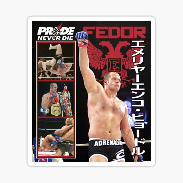 Item preview, Fedor Emelianenko "The Last Emperor" designed and sold by ArtOfWarMMA.