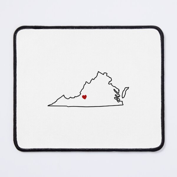 Item preview, Salem Virginia State Outline designed and sold by delmarvastickers.