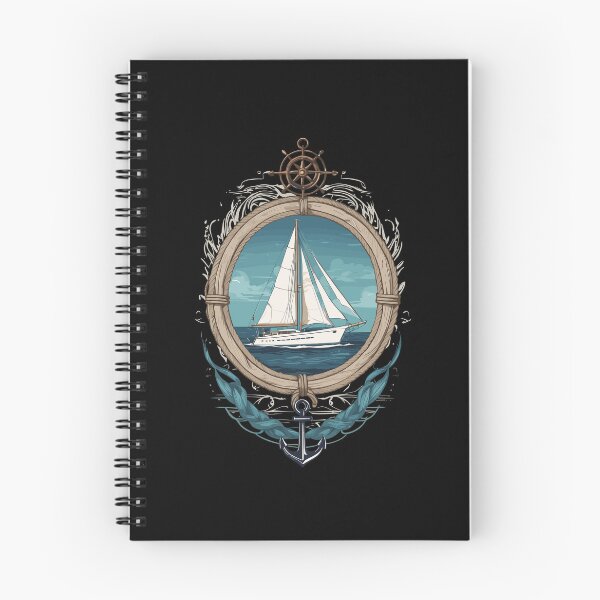 Item preview, Captain Sailboat Adventure Motif designed and sold by LuminOrb.
