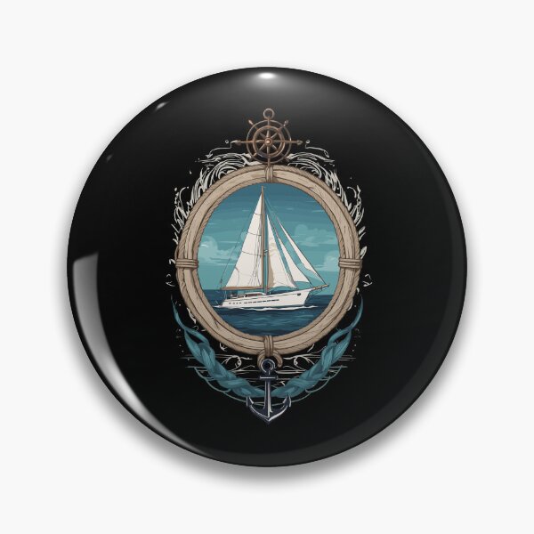 Item preview, Captain Sailboat Adventure Motif designed and sold by LuminOrb.