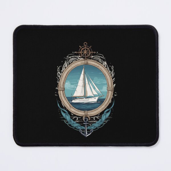Item preview, Captain Sailboat Adventure Motif designed and sold by LuminOrb.