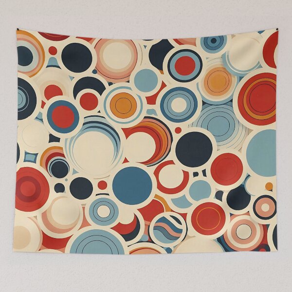 Item preview, Colorful circles patterns designed and sold by Haji  Kamora.