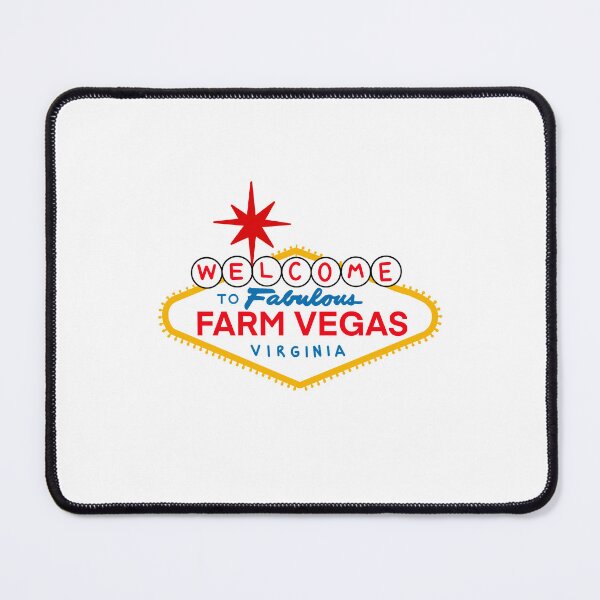Item preview, Welcome to Fabulous Farm Vegas - Farmville Virginia designed and sold by delmarvastickers.