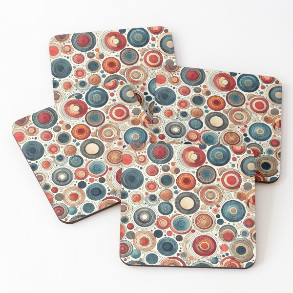 Item preview, Colorful circles patterns designed and sold by Haji  Kamora.