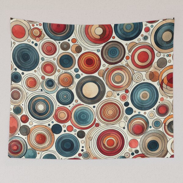 Item preview, Colorful circles patterns designed and sold by Haji  Kamora.