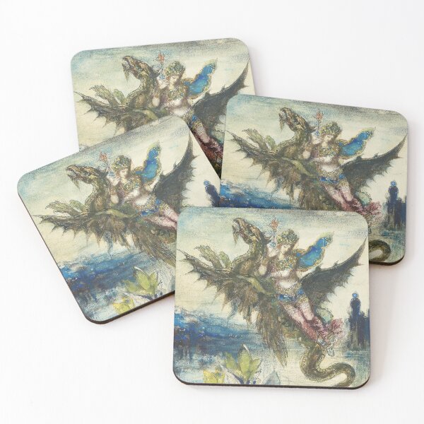 Item preview, Gustave Moreau (French, 1826-1898) Rêve d'Orient or La Péri: Dream of the Orient or The Peri designed and sold by Vintage Designs +.